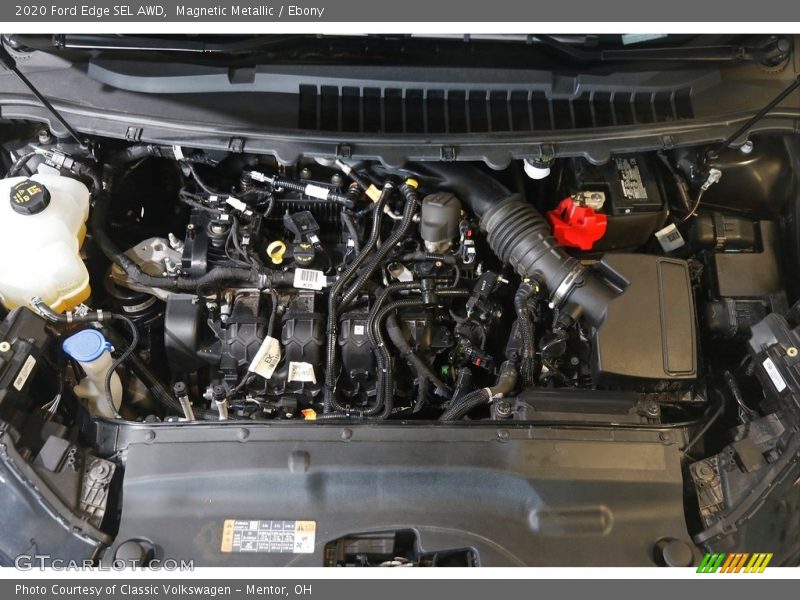 Magnetic Metallic / Ebony 2020 Ford Edge SEL AWD
