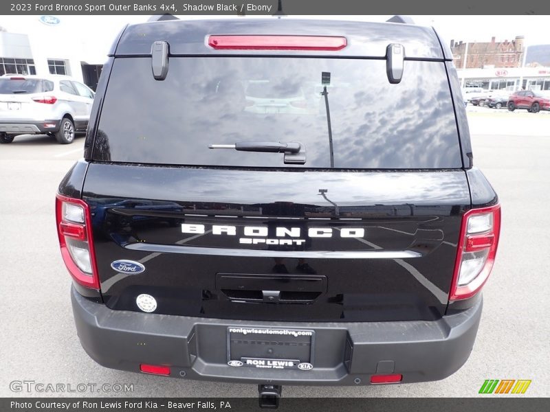 Shadow Black / Ebony 2023 Ford Bronco Sport Outer Banks 4x4