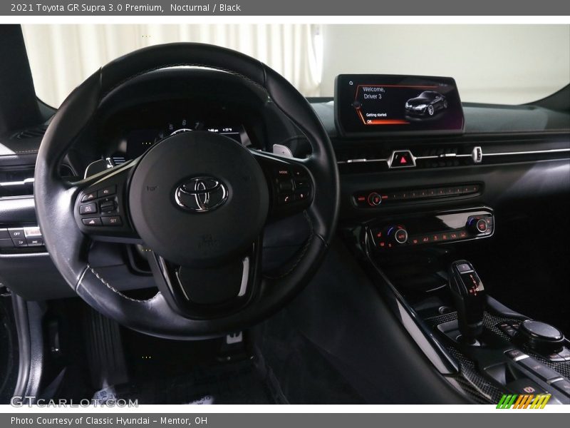 Dashboard of 2021 GR Supra 3.0 Premium