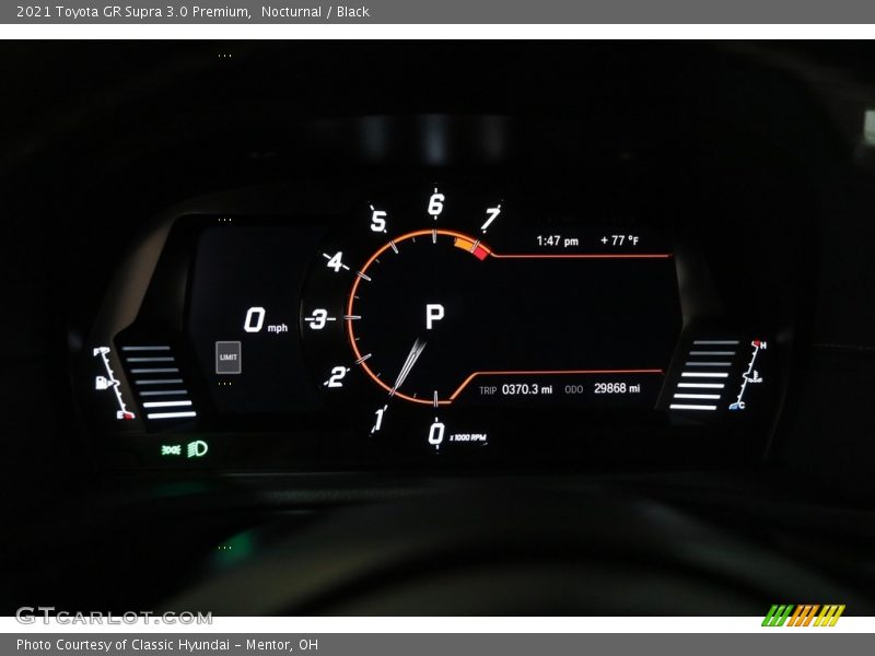  2021 GR Supra 3.0 Premium 3.0 Premium Gauges