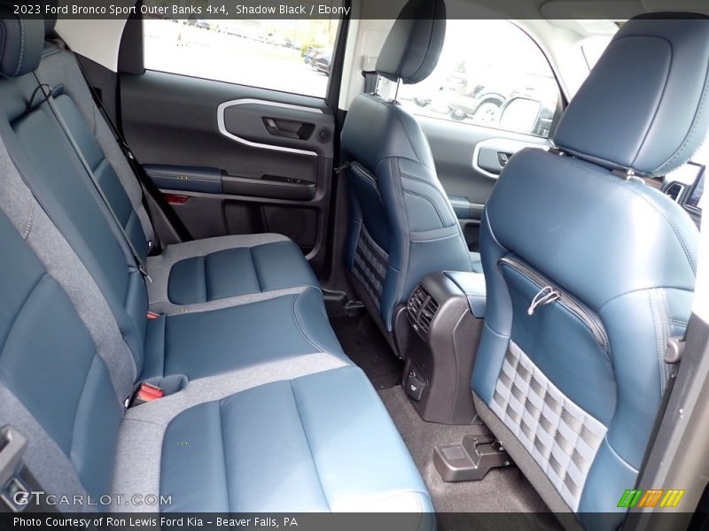 Rear Seat of 2023 Bronco Sport Outer Banks 4x4