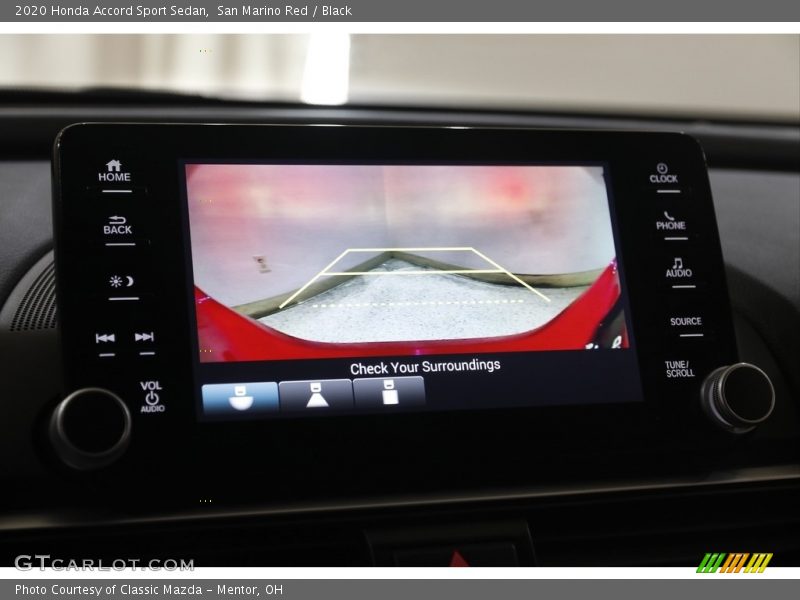 San Marino Red / Black 2020 Honda Accord Sport Sedan
