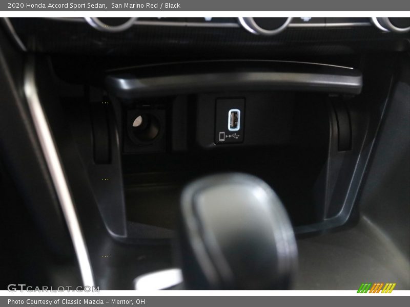 San Marino Red / Black 2020 Honda Accord Sport Sedan