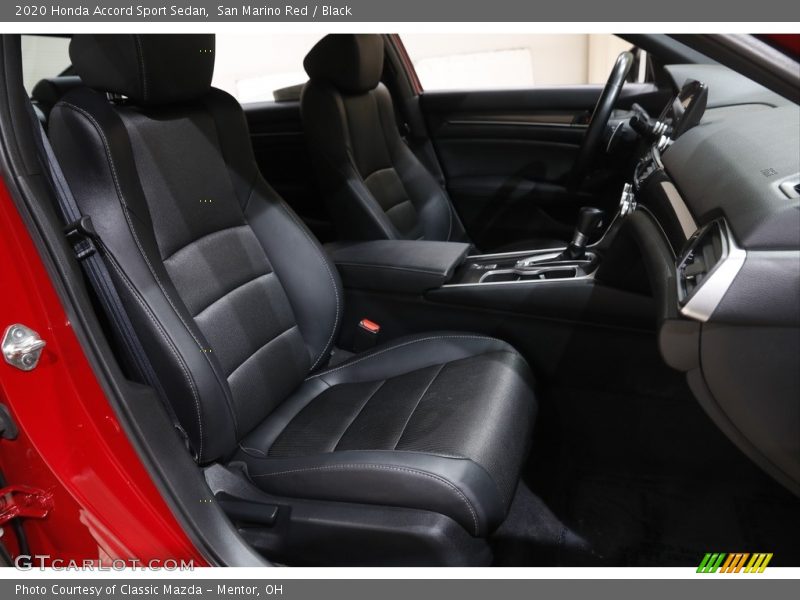 San Marino Red / Black 2020 Honda Accord Sport Sedan