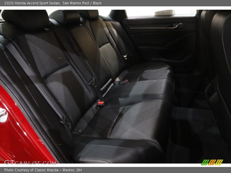 San Marino Red / Black 2020 Honda Accord Sport Sedan