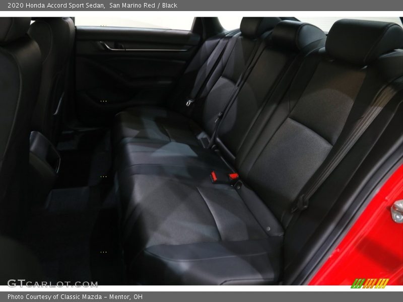 San Marino Red / Black 2020 Honda Accord Sport Sedan