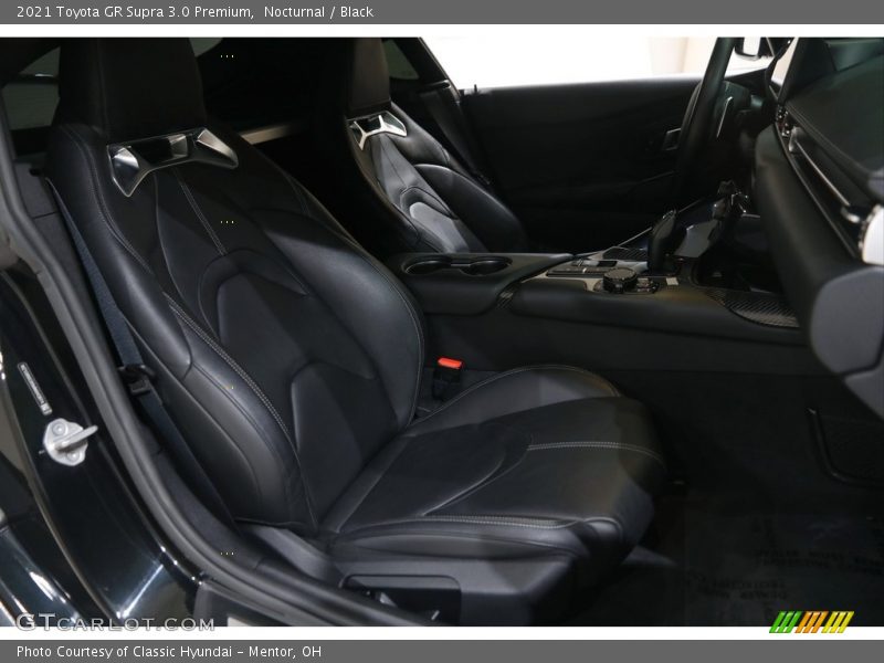 Front Seat of 2021 GR Supra 3.0 Premium