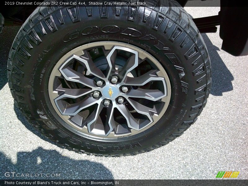 Shadow Gray Metallic / Jet Black 2019 Chevrolet Colorado ZR2 Crew Cab 4x4