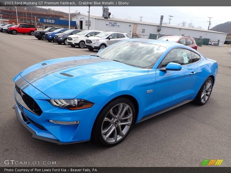  2023 Mustang GT Premium Fastback Grabber Blue Metallic