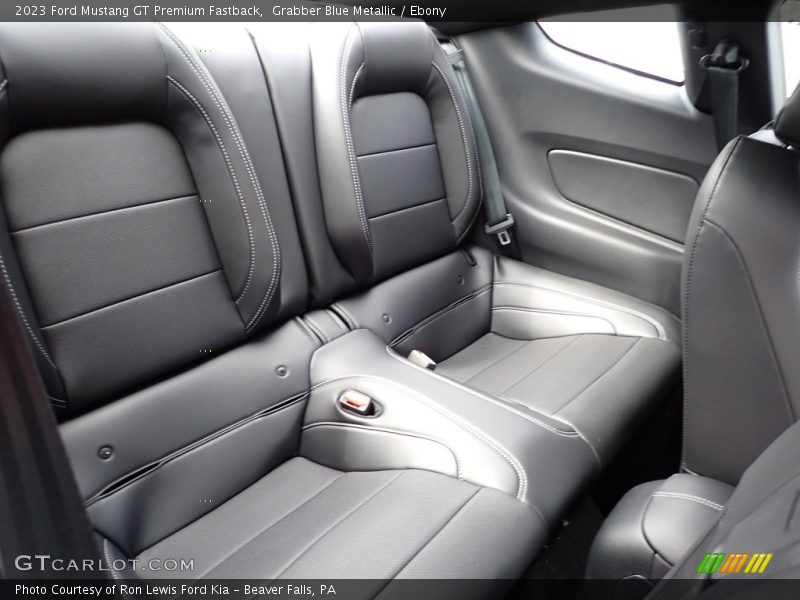 Rear Seat of 2023 Mustang GT Premium Fastback