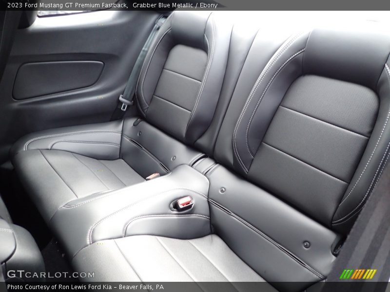Rear Seat of 2023 Mustang GT Premium Fastback