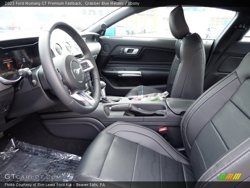 Front Seat of 2023 Mustang GT Premium Fastback