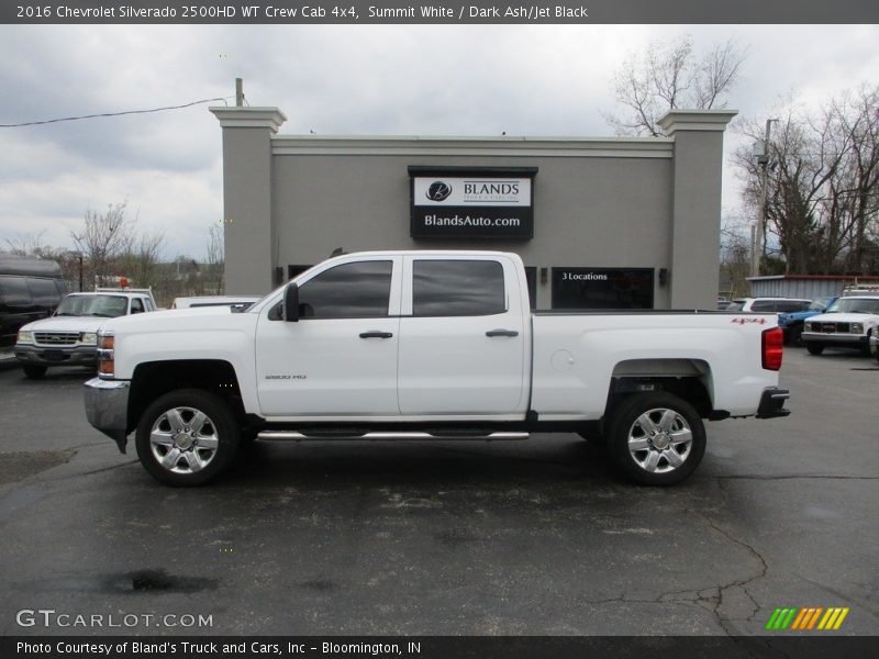 Summit White / Dark Ash/Jet Black 2016 Chevrolet Silverado 2500HD WT Crew Cab 4x4