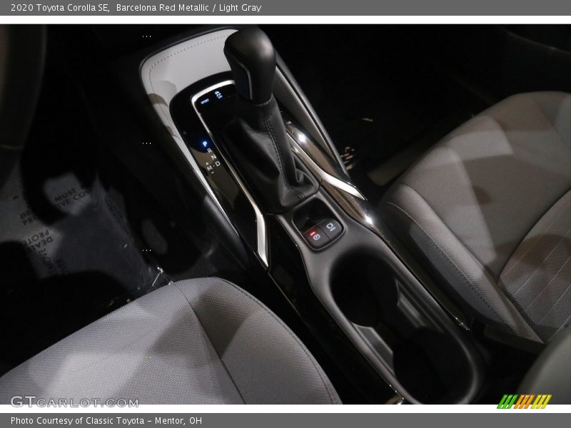 Barcelona Red Metallic / Light Gray 2020 Toyota Corolla SE
