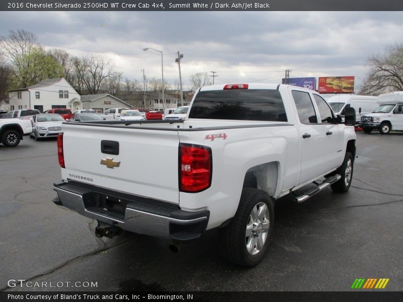 Summit White / Dark Ash/Jet Black 2016 Chevrolet Silverado 2500HD WT Crew Cab 4x4