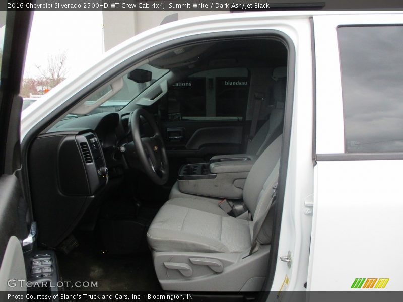 Summit White / Dark Ash/Jet Black 2016 Chevrolet Silverado 2500HD WT Crew Cab 4x4