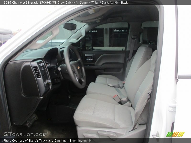 Summit White / Dark Ash/Jet Black 2016 Chevrolet Silverado 2500HD WT Crew Cab 4x4