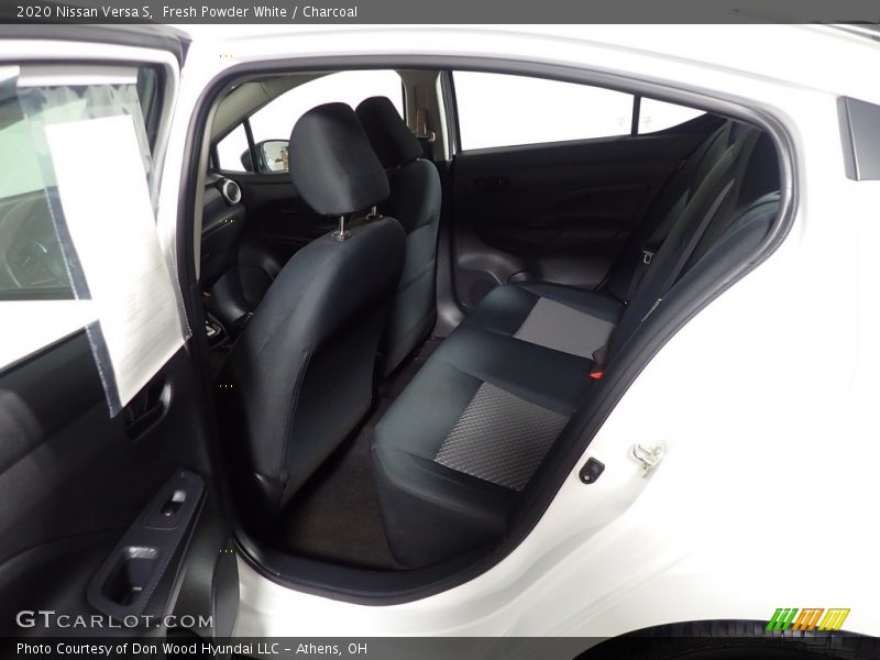 Fresh Powder White / Charcoal 2020 Nissan Versa S