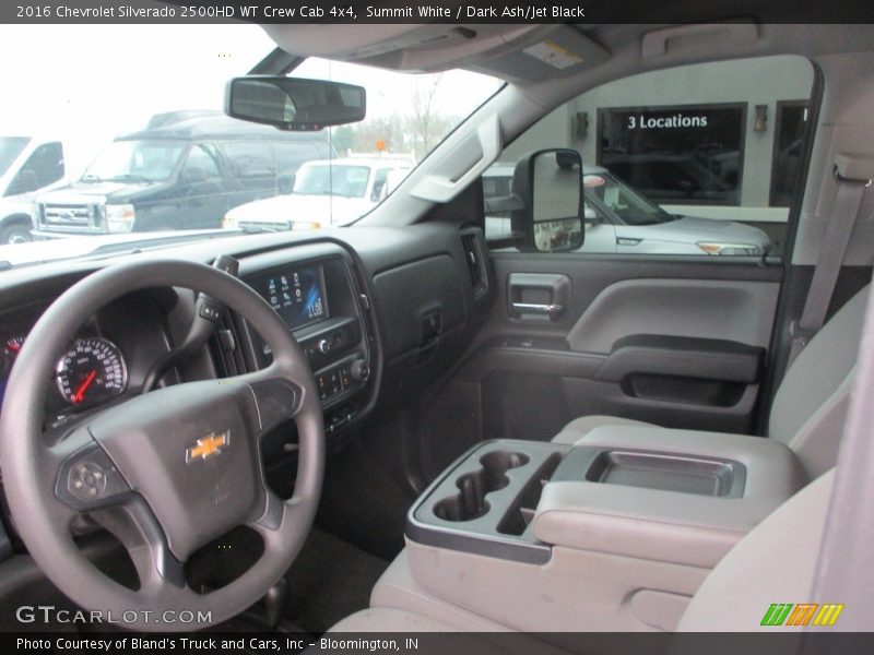 Summit White / Dark Ash/Jet Black 2016 Chevrolet Silverado 2500HD WT Crew Cab 4x4
