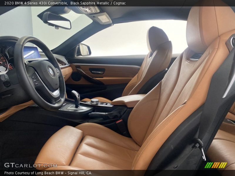 Front Seat of 2020 4 Series 430i Convertible
