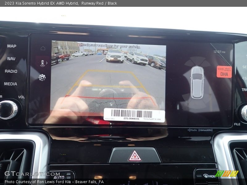 Runway Red / Black 2023 Kia Sorento Hybrid EX AWD Hybrid