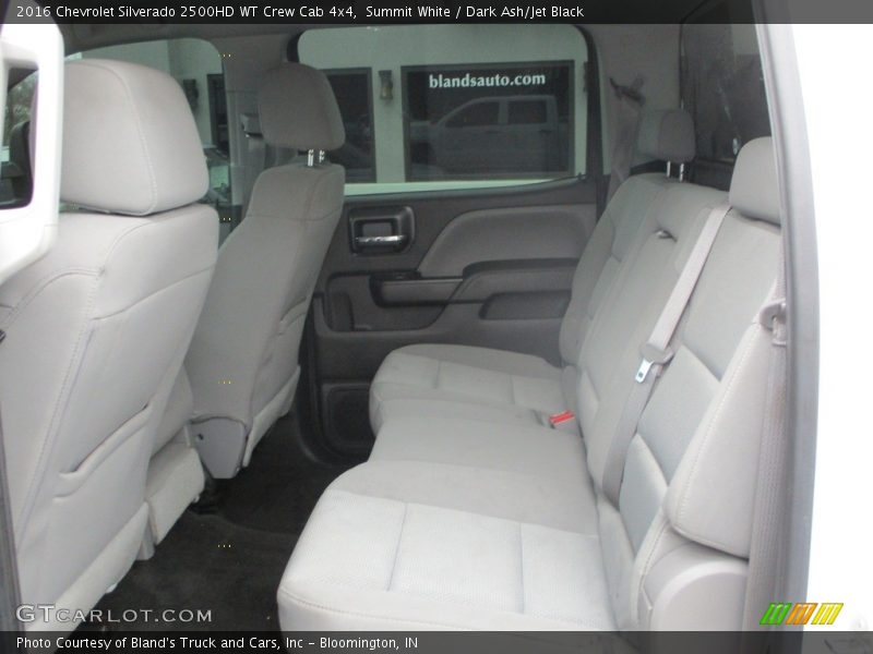 Summit White / Dark Ash/Jet Black 2016 Chevrolet Silverado 2500HD WT Crew Cab 4x4