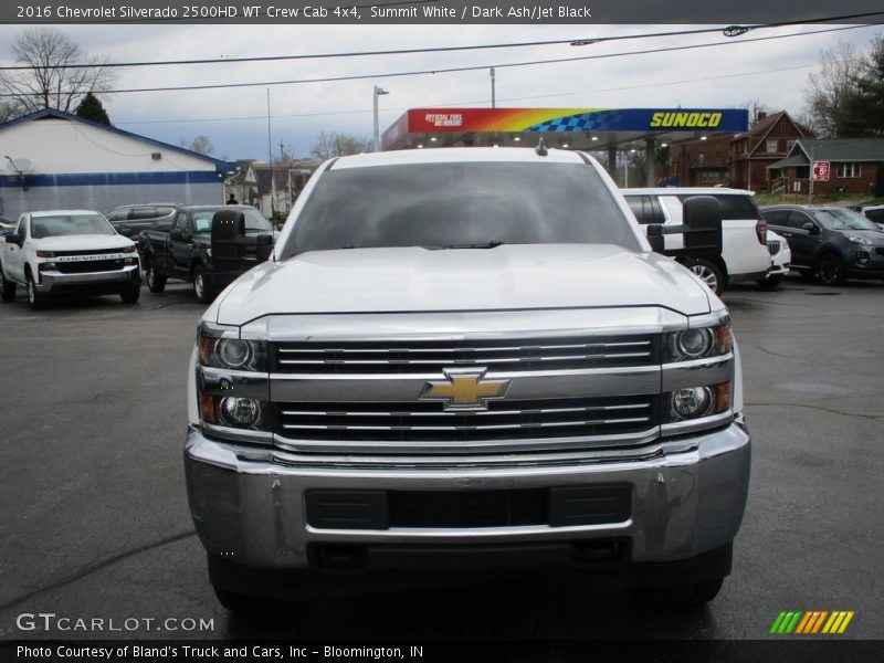 Summit White / Dark Ash/Jet Black 2016 Chevrolet Silverado 2500HD WT Crew Cab 4x4