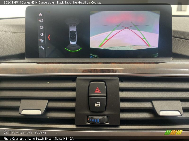 Black Sapphire Metallic / Cognac 2020 BMW 4 Series 430i Convertible