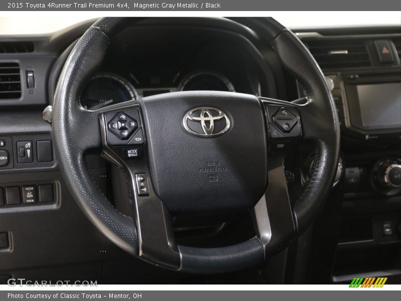 Magnetic Gray Metallic / Black 2015 Toyota 4Runner Trail Premium 4x4