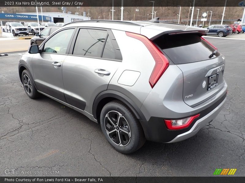 Steel Gray / Gray 2023 Kia Niro EX Hybrid