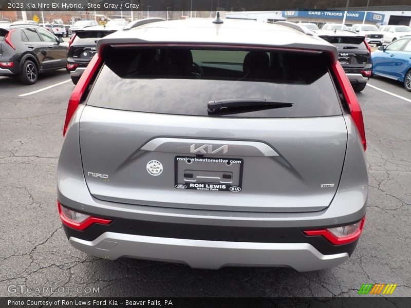 Steel Gray / Gray 2023 Kia Niro EX Hybrid