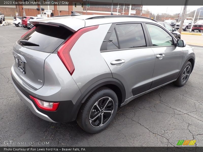 Steel Gray / Gray 2023 Kia Niro EX Hybrid