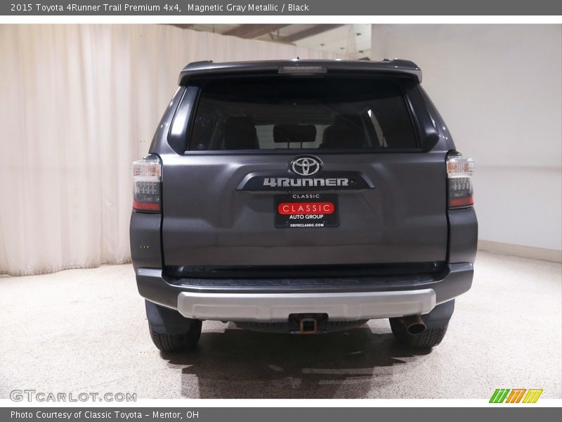Magnetic Gray Metallic / Black 2015 Toyota 4Runner Trail Premium 4x4