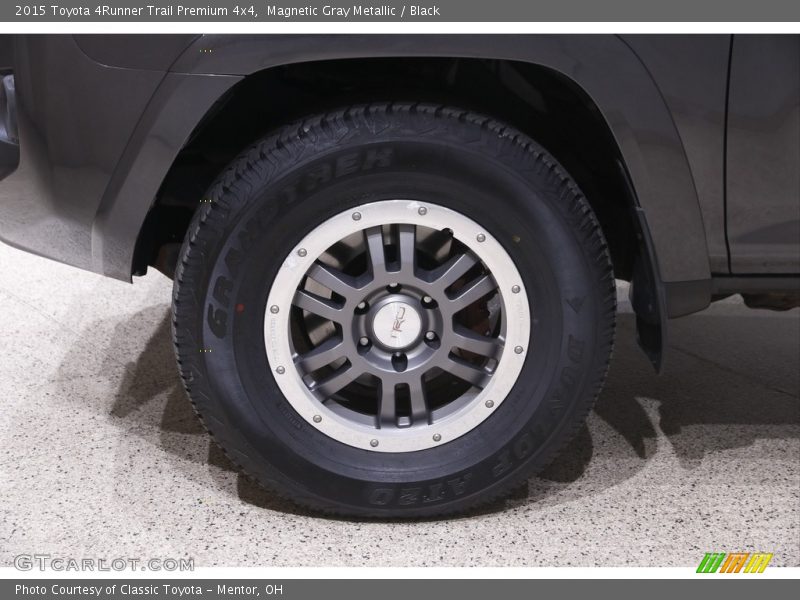 Magnetic Gray Metallic / Black 2015 Toyota 4Runner Trail Premium 4x4