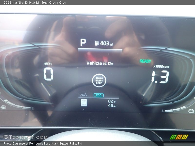Steel Gray / Gray 2023 Kia Niro EX Hybrid