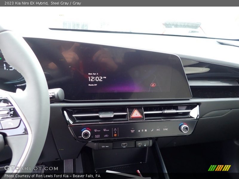 Steel Gray / Gray 2023 Kia Niro EX Hybrid