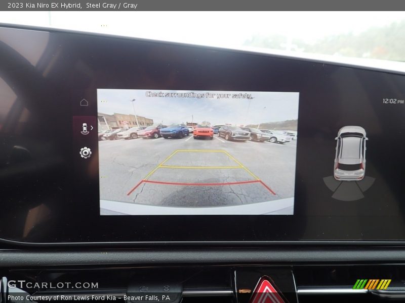 Steel Gray / Gray 2023 Kia Niro EX Hybrid