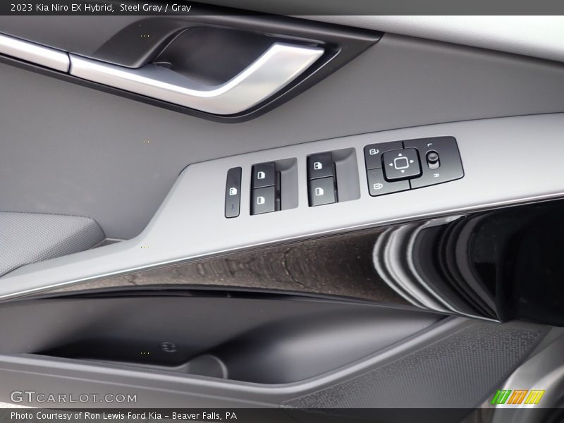 Steel Gray / Gray 2023 Kia Niro EX Hybrid