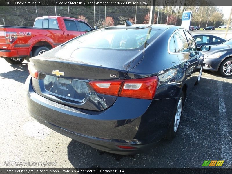 Blue Velvet Metallic / Dark Atmosphere/Medium Ash Gray 2016 Chevrolet Malibu LS