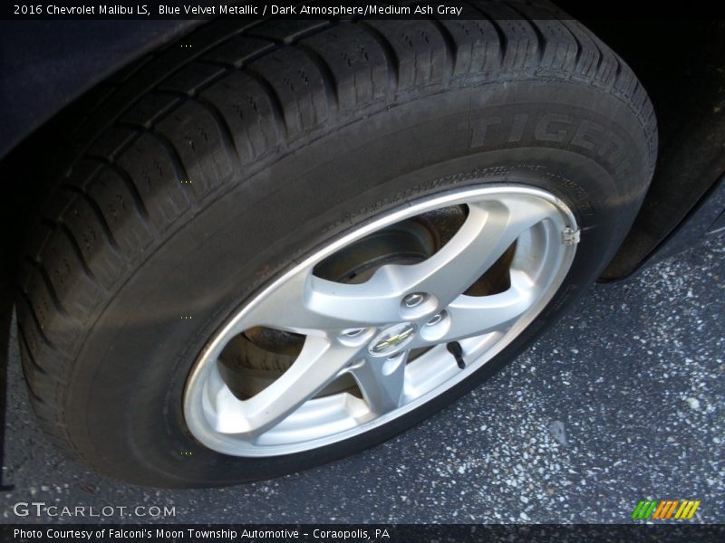 Blue Velvet Metallic / Dark Atmosphere/Medium Ash Gray 2016 Chevrolet Malibu LS