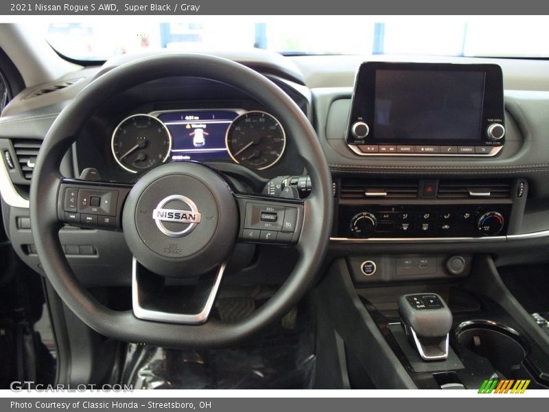 Dashboard of 2021 Rogue S AWD