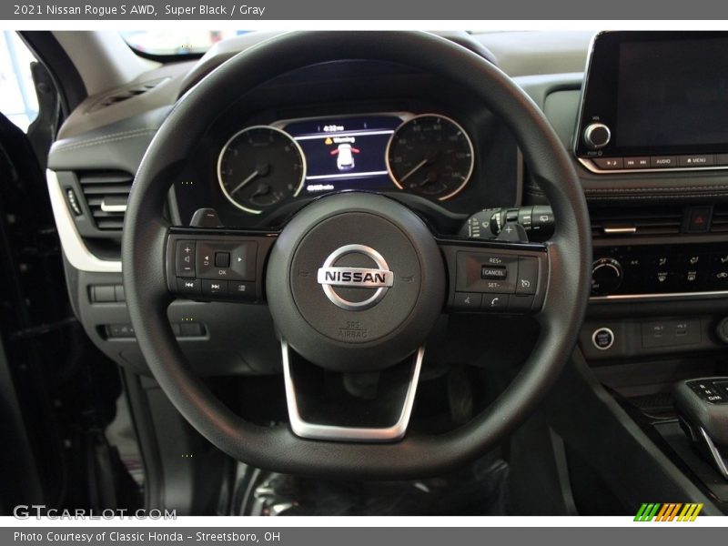  2021 Rogue S AWD Steering Wheel