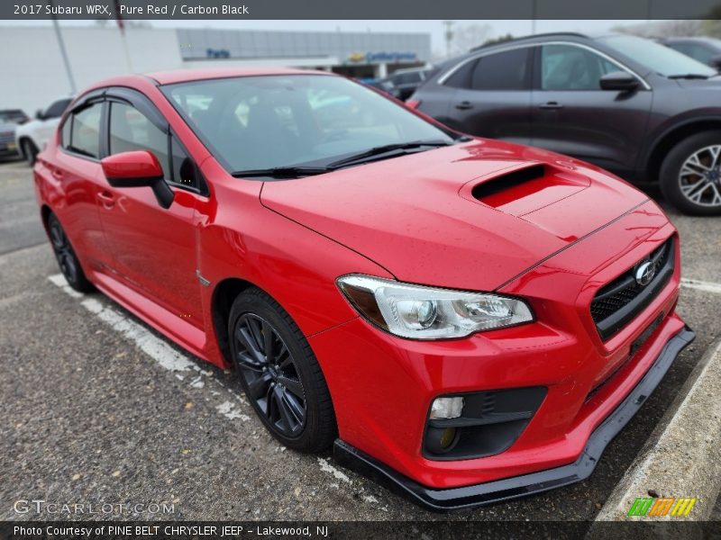 Front 3/4 View of 2017 WRX 
