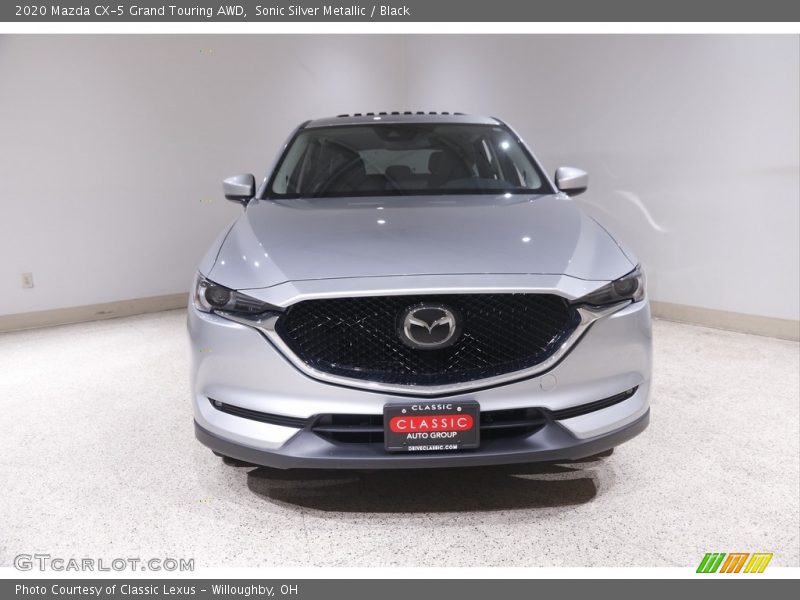 Sonic Silver Metallic / Black 2020 Mazda CX-5 Grand Touring AWD