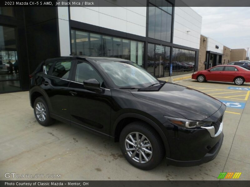 Jet Black Mica / Black 2023 Mazda CX-5 S AWD