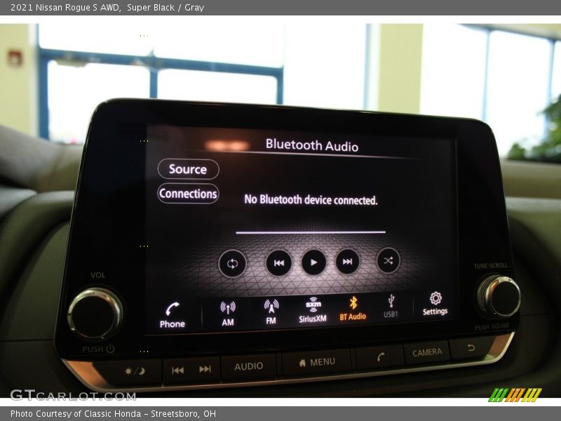 Super Black / Gray 2021 Nissan Rogue S AWD