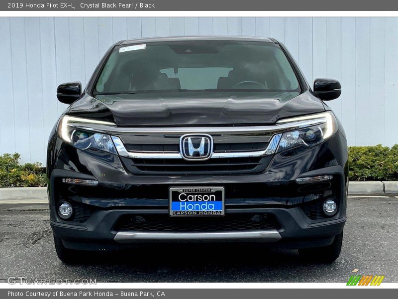 Crystal Black Pearl / Black 2019 Honda Pilot EX-L