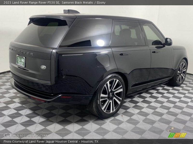 Santorini Black Metallic / Ebony 2023 Land Rover Range Rover P530 SE