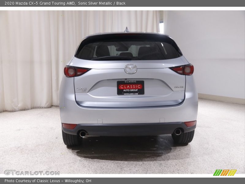 Sonic Silver Metallic / Black 2020 Mazda CX-5 Grand Touring AWD