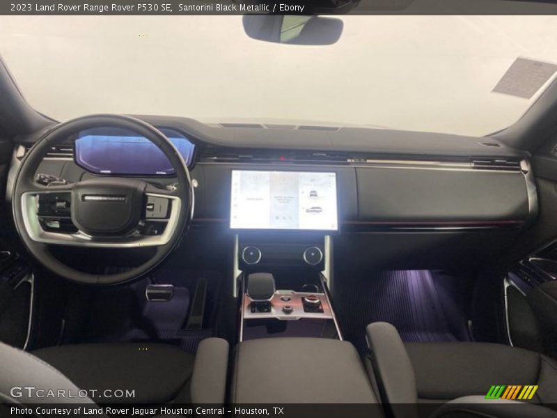 Santorini Black Metallic / Ebony 2023 Land Rover Range Rover P530 SE